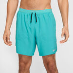 Vêtements Nike Nike Stride 2in1 7in Short De Running Hommes-Turquoise