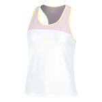Vêtements Quiet Please Quiet Please Mind Racerback Débardeur Tank Top Femmes-Blanc,Lilas