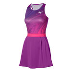 Vêtements Mizuno Mizuno Charge Printed Robe Femmes - violet, 