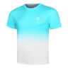 Crew Gradiant T-shirt Hommes-Turquoise,Blanc