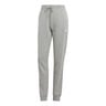 Essentials Linear French Terry Cuffed Pantalon Surv&ecirc;tement Femmes-Gris Clair,Blanc