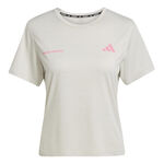 V&ecirc;tements adidas adidas Own The Run Maillot De Course Femmes-Cr&egrave;me
