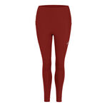 Vêtements ASICS ASICS Road High Waist Collant De Course Femmes-Rouge Vin