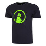 Vêtements Quiet Please Quiet Please Wild Trainings T-shirt Hommes-Bleu Foncé,Vert Fluo