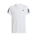 V&ecirc;tements adidas adidas Club 3Stripes T-shirt Gar&ccedil;ons-blanc
