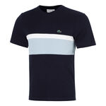 Lacoste Lacoste Colorblock T-shirt Hommes - bleu fonc&eacute;, blanc
