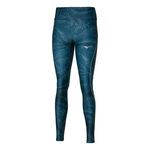 Vêtements Mizuno Mizuno Actives Collant De Course Femmes-Bleu