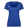 Play Cap Sleeve T-shirt Femmes-Bleu