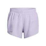 Vêtements Under Armour Under Armour Fly By 3in Short de running Femmes - blanc, blanc