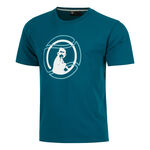 V&ecirc;tements Quiet Please Quiet Please Create Bracket T-shirt Hommes-Bleu Petrol, Multicouleur