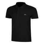V&ecirc;tements Lacoste Lacoste Ribbed Collar Polo Hommes - noir