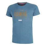 V&ecirc;tements BIDI BADU BIDI BADU Spectrum Chill T-shirt Hommes-Bleu Gris