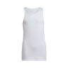 Club D&eacute;bardeur Tank Top Filles-Blanc