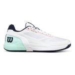 Chaussures de tennis Wilson Wilson Rush Pro 5 Chaussure terre battue Hommes-blanc, turquoise