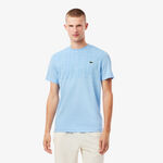 Vêtements Lacoste Lacoste Novak Djokovic T-shirt Hommes-Bleu Clair