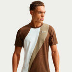 V&ecirc;tements de tennis Nike Nike Court Dri-Fit Advantage Slam Polo Hommes-cr&egrave;me, gris
