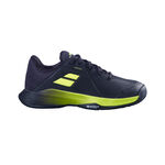 Chaussures de tennis Babolat Babolat PROP 3 CLY Chaussure terre battue Enfants-noir, jaunes fluo