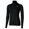 Core Impulse Half Zip Maillot de course Femmes-noir