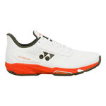 Chaussures de tennis Yonex Yonex Power Cushion Chaussures toutes surfaces Femmes - blanc, orange