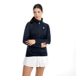V&ecirc;tements de tennis BIDI BADU BIDI BADU Crew 2.0 Veste de surv&ecirc;tement Femmes-bleu fonc&eacute;