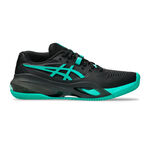 ASICS ASICS Gel-Resolution X Chaussure terre battue Hommes - noir, turquoise