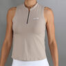 Glam D&eacute;bardeur tank top Femmes-beige