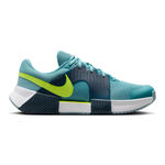 Chaussures de tennis Nike Nike Zoom GP Challenge 1 Chaussure terre battue Hommes - turquoise, bleu foncé