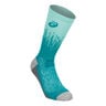 Performance Run Crew Chaussettes De Running-Turquoise,Mint