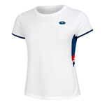 V&ecirc;tements Lotto Lotto Squadra III T-shirt Femmes-Blanc