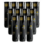 Balles De Tennis Wilson 12x US Open 4er Dose