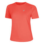 V&ecirc;tements ASICS ASICS Road Maillot De Course Femmes-Corail