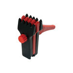 Équipement technique Gamma Gamma Universelle Pince De Serrage Double-Noir,Rouge