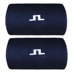 V&ecirc;tements de tennis JLindeberg JLindeberg Rally  Poignet Unisex-bleu fonc&eacute;