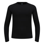 V&ecirc;tements Odlo Odlo Performance LightCrew Top De Course Hommes-Noir