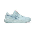 ASICS ASICS GEL-RESOLUTION X GS Chaussure terre battue Enfants-bleu clair, gris