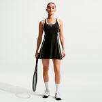 V&ecirc;tements de tennis Nike Nike Court Dri-Fit Advantage Robe Femmes-noir