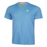 Crew Inside Out V-Neck T-shirt Hommes-Bleu,Vert Fluo