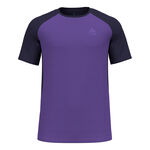 Vêtements Odlo Odlo X-Alp Trail Maillot de course Hommes-violet, noir
