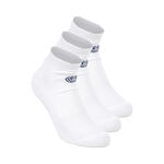 V&ecirc;tements de tennis BIDI BADU BIDI BADU Crew Performance Chaussettes de tennis Pack de 3 -blanc