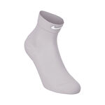 V&ecirc;tements Nike Nike Fast Midweight Ankle Chaussettes de running Unisex - gris, blanc