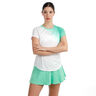 Crew Fade 2.0 T-shirt Femmes-vert, blanc