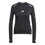 Vêtements adidas adidas Ultimate High Visibility Maillot De Course Femmes-Noir
