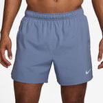 V&ecirc;tements Nike Nike Challenger 5in Short Short de running Hommes-bleu, argent