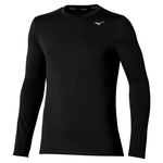 V&ecirc;tements Mizuno Mizuno Core Impulse Maillot de course Hommes-noir