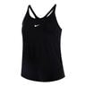 One Dri-FIT Strappy D&eacute;bardeur Tank Top Femmes-Noir
