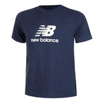 Vêtements New Balance New Balance Stacked Logo Tee