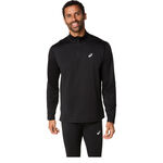 V&ecirc;tements ASICS ASICS Core Winter 1/2 Zip Maillot De Course Hommes-Noir