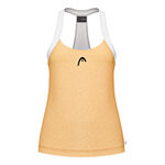 V&ecirc;tements HEAD HEAD Play Tech D&eacute;bardeur Tank Top Femmes-Jaune Dor&eacute;