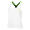 Wild Serve & Volley 2.0 Débardeur Tank Top Femmes-Blanc,Vert Fluo