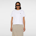 Vêtements JLindeberg JLindeberg Kangol Lina T-shirt Femmes-Blanc